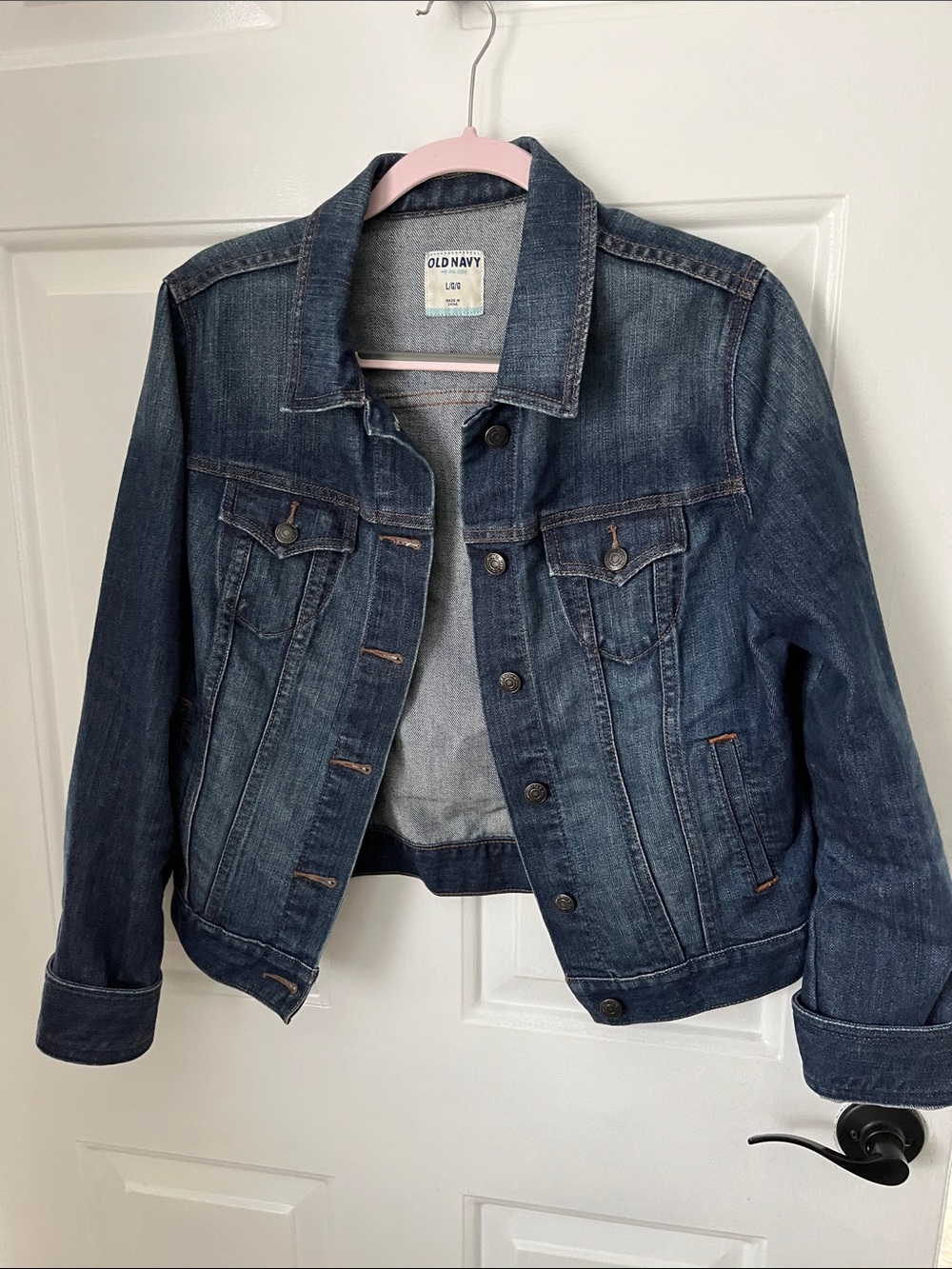 Old Navy Medium Blue Denim Jacket